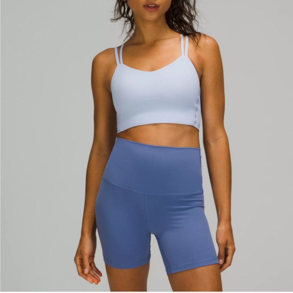 lululemon athletica Light Blue Sports Bra